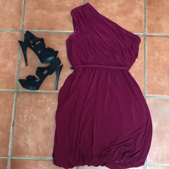 Suzi chin one shoulder cocktail dress - Picture 2 of 3